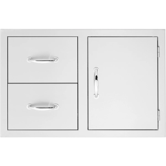 Summerset 33-Inch 2-Drawer And Access Door Combo- SSDC2-33