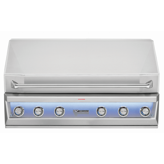 Twin Eagles Eagle One 54-Inch 4-Burner Built-In Gas Grill with Sear Zone &amp; Two Infrared Rotisserie Burners - Natural Gas - TE1BQ54RS-N