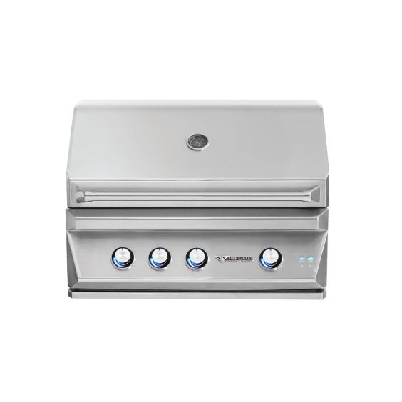 Twin Eagles 36-Inch 3-Burner Built-In Natural Gas Grill with Infrared Rotisserie Burner - TEBQ36R-CN