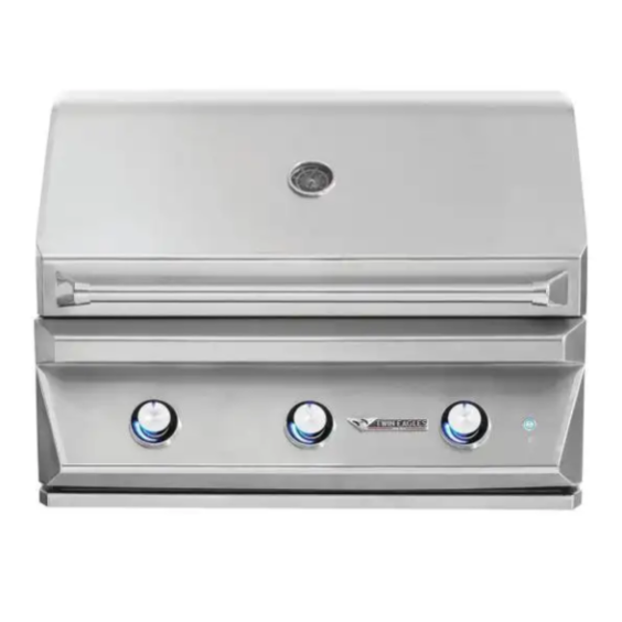 Twin Eagles 36-Inch 3-Burner Built-In Gas Grill - Natural Gas - TEBQ36G-CN