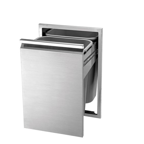 Twin Eagles 18" Double Tall Trash Drawer