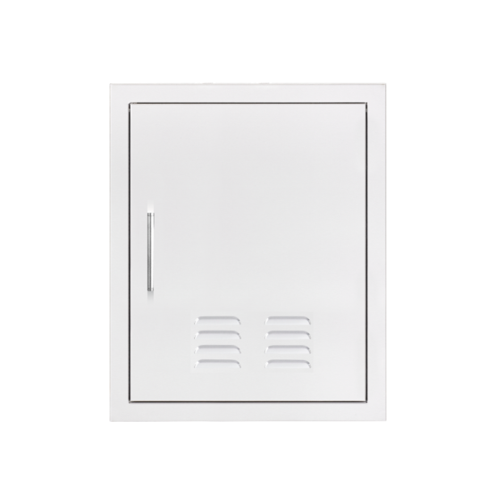 TrueFlame 18" x 22" Vented Vertical Access Door with Hidden Hinge - Left Side Opening - TF-DV-18VL-A