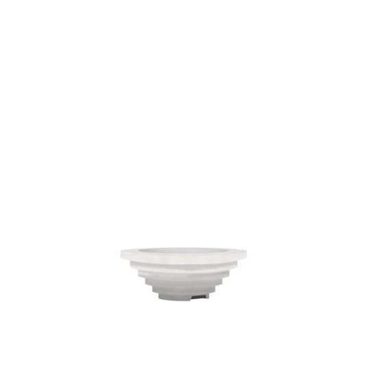 Prism Hardscapes Triton Fire Pit - Ultra White - Liquid Propane - PH-704-5LP