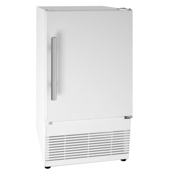 U-Line ADA Collection 15&quot; Crescent Ice Maker - White Solid - UACR015-WS01A
