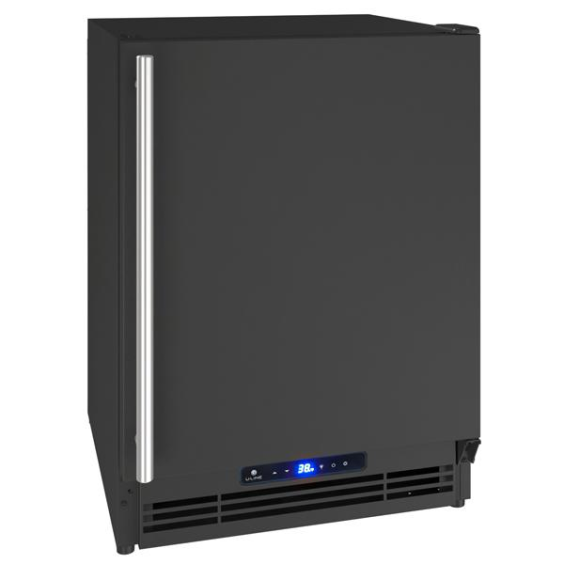  U-Line ADA Collection 21” Refrigerator / Ice Maker - Black Solid - UARI121-BS01A