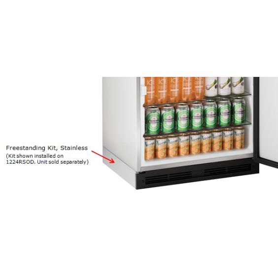 U-Line 1000 Series Free Standing Kit - Stainless - ULAFREESTANDS