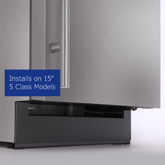 U-Line 5 Class 15" Adjustable Black Grille Installation - ULAGRILLE15