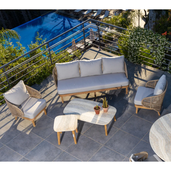 Casa Mobel Mali 5 pc Outdoor Lounge Set - MALISET