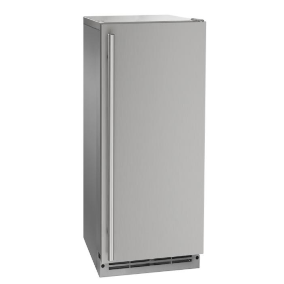 U-Line Outdoor Collection 15” Nugget Ice - Stainless Solid - UONP115-SS01C