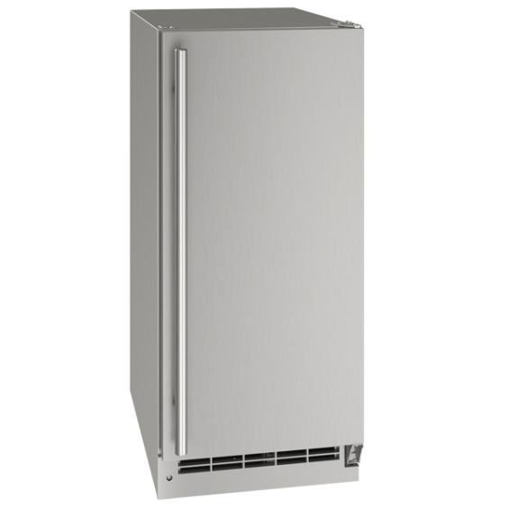 U-Line Outdoor Collection 15&quot; Refrigerator with Lock - Stainless Frame - UORE115-SS31A