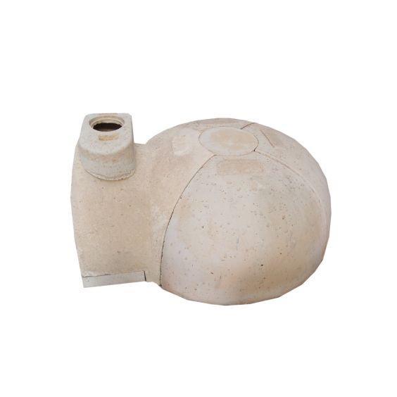 WPPO DIY Tuscany Wood Fired Oven Kit, Includes Stainless Steel Flue &amp; Black Door - WDIY-AD120