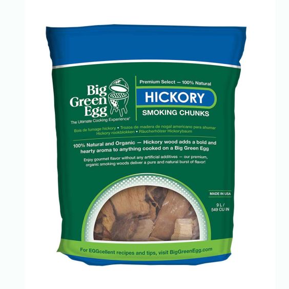 Big Green Egg Hickory Smoking Chunks - 114624