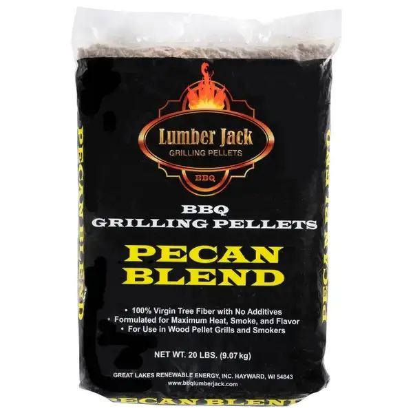 Lumberjack Pecan Blend Grilling Pellets 20 lbs Barbeques Galore