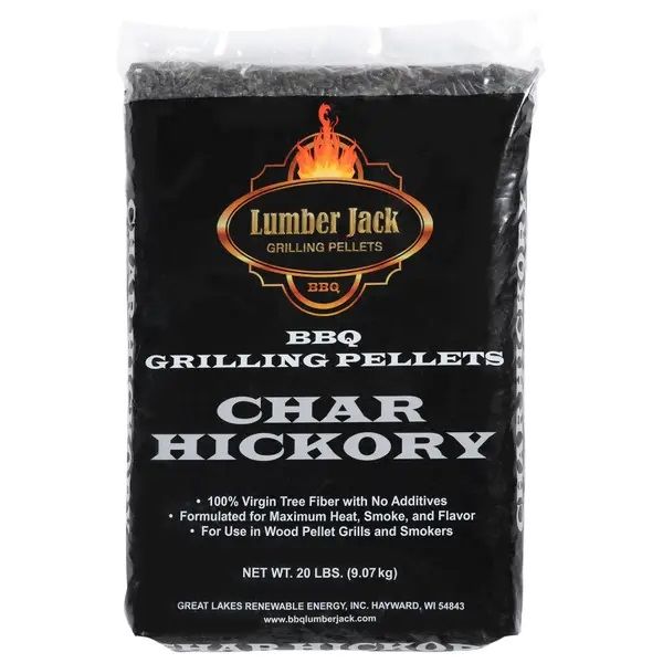 Lumberjack Char Hickory Blend Grilling Pellets 20 lbs Barbeques Galore