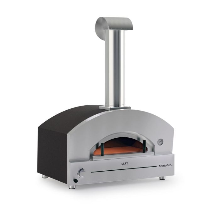 Alfa Stone 27 Inch Mini Wood Pizza Oven Copper FXSTONEMINI