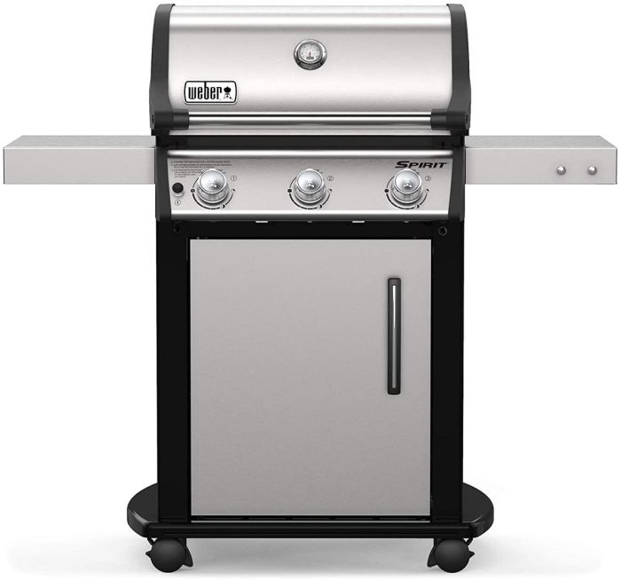 Weber grill stainless steel top