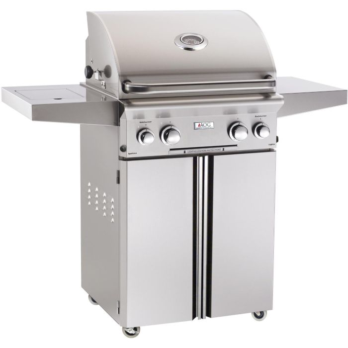 Gas grill on sale without side burner