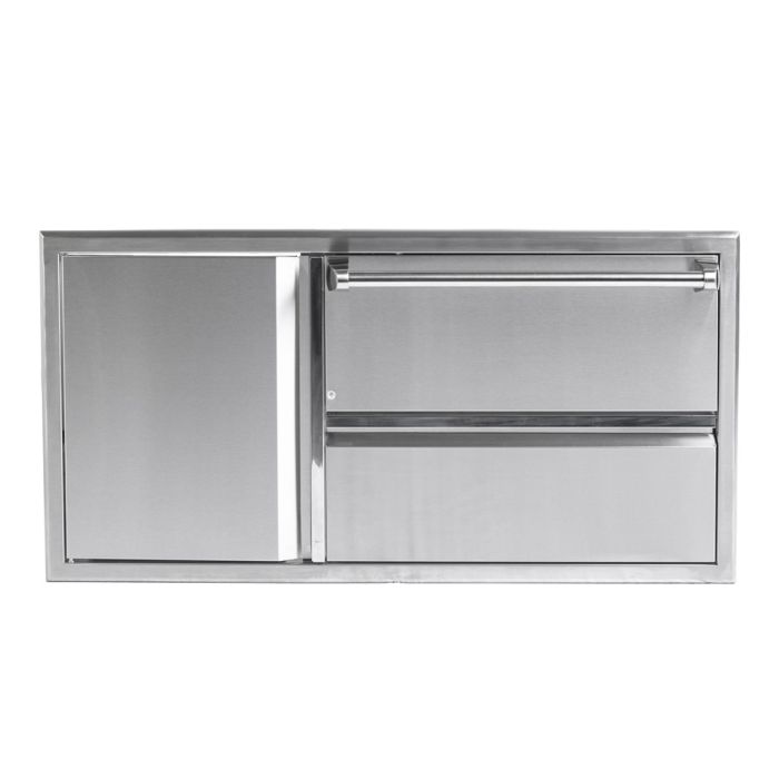 Barbeques Galore 42" Door and Warming Drawer Combo