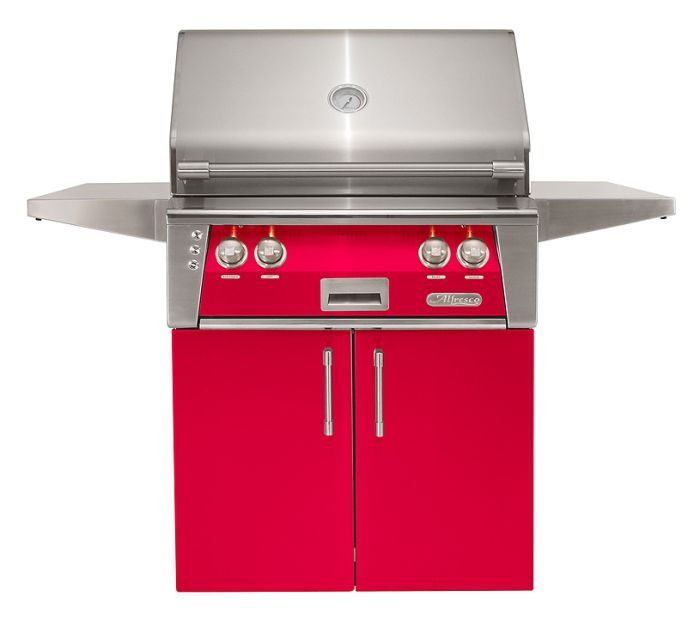 Alfresco 30" Standard Cart Raspberry RedGloss XE30CS3027