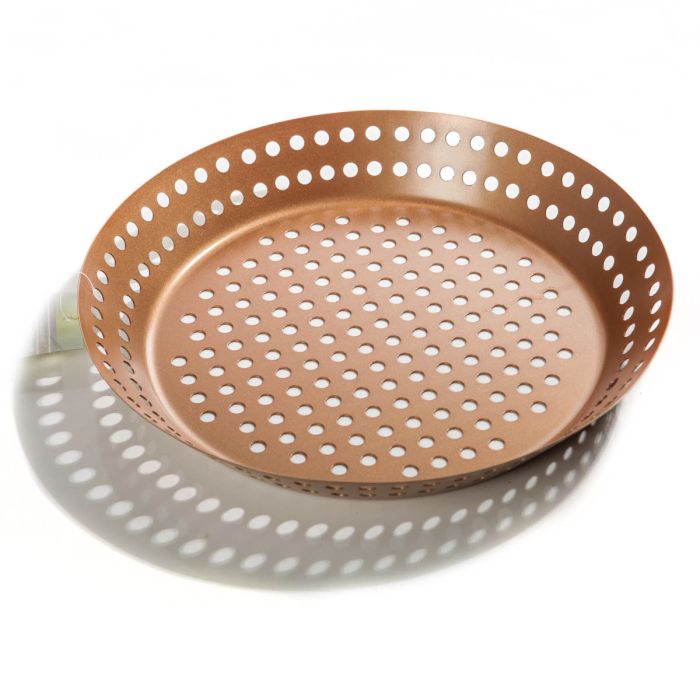 Barbeques Galore 12" Copper Grill Skillet