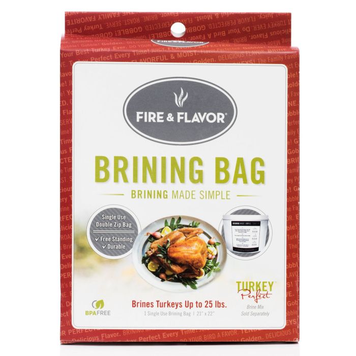 Fire & Flavor Turkey Perfect Brining Bag