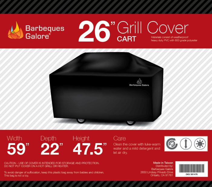 Barbeques Galore Grand Turbo Grill Cover