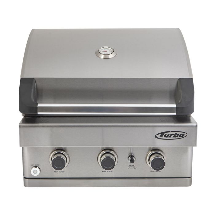 built in natural gas grill