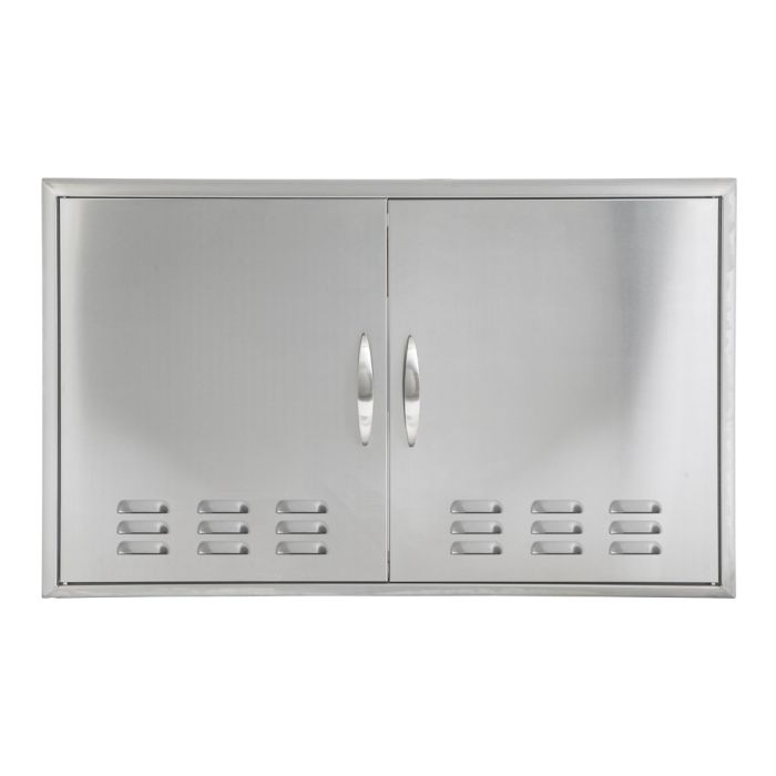 Barbeques Galore 39" Louvered Double Access Doors - 39DADV