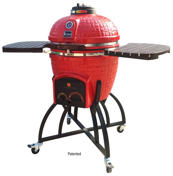 bijwoord Poëzie Kruipen Vision Icon Grill 400 Series - Red - CG401R | Barbeques Galore