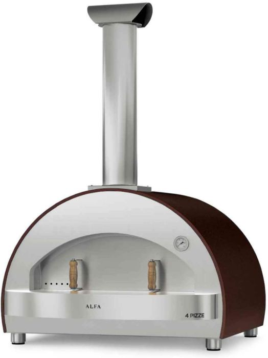 ALFA 4 Pizze OvenTop OnlyCopper FX4PLRAMT Barbeques Galore
