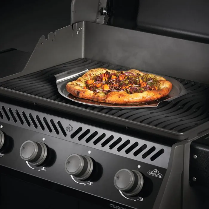 Napoleon 14-Inch Stainless Steel Pizza Pan - 56066 | Barbeques Galore