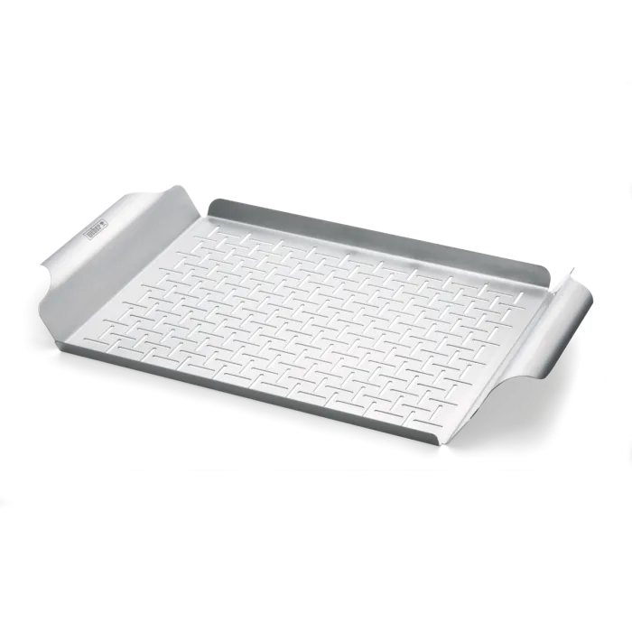 Weber Deluxe Stainless Steel Grill Topper 6435 Barbeques Galore
