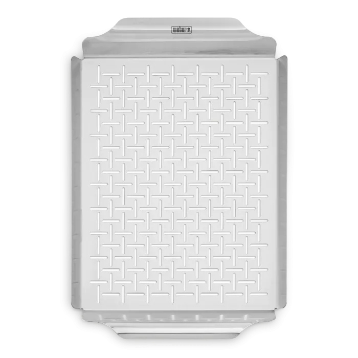 Weber Deluxe Stainless Steel Grill Topper 6435 Barbeques Galore - Main Image