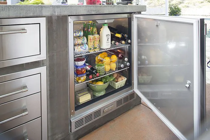 Alfresco One Door Refrigerator and Kegerator