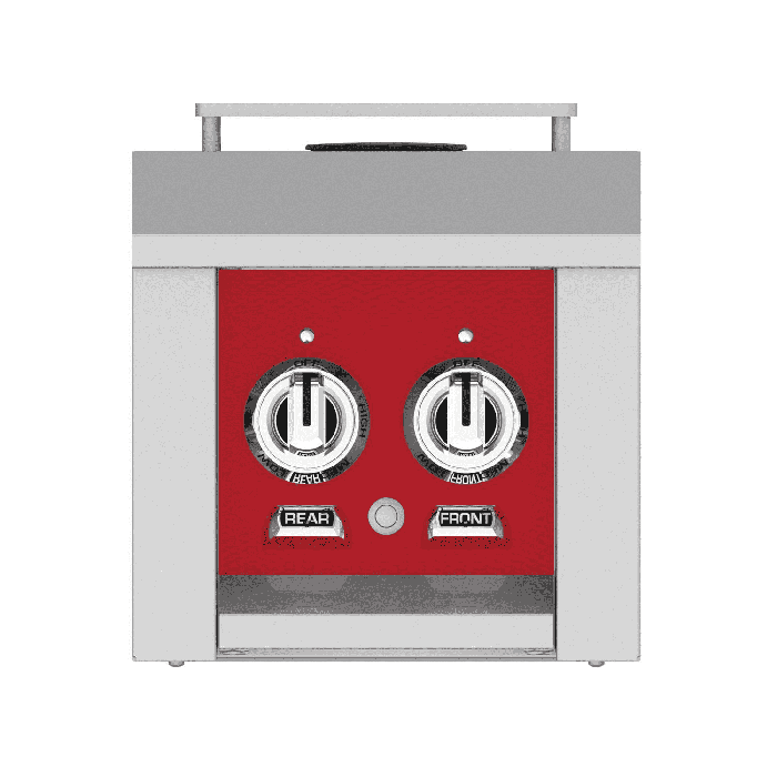 Hestan Built-In Double Side Burner-Red-Natural Gas