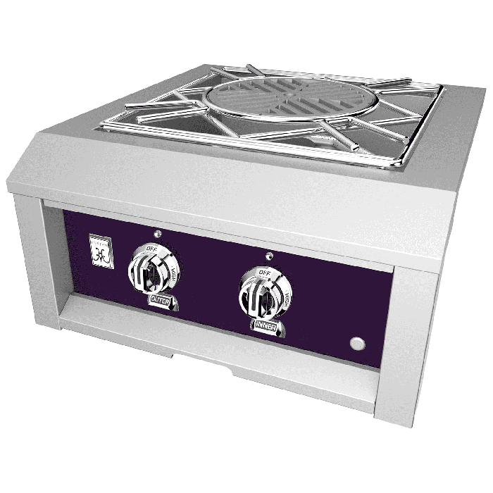 Hestan 24" Outdoor Power Burner-Purple-Natural Gas