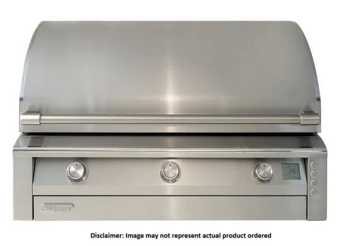 Alfresco AIPG 42-Inch Built-In Natural Gas Grill Light Green