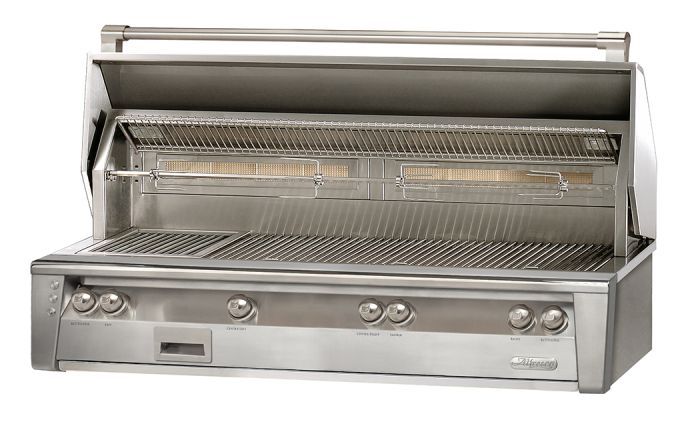 Alfresco 56-inch LXE Jumbo Built-In Gas BBQ Grill with Sear Zone - Natural Gas 