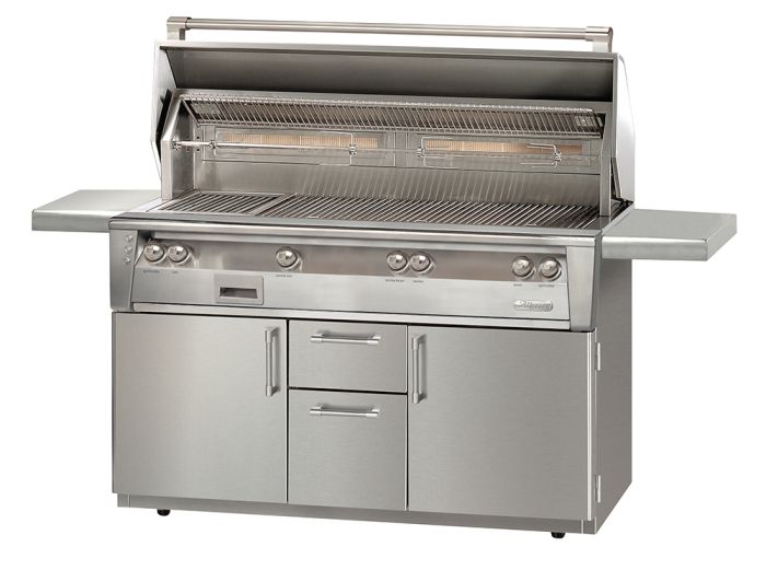 Alfresco 56-inch LXE Jumbo Freestanding Gas BBQ Grill with Sear Zone - Natural Gas - ALXE-56BFGC-NG