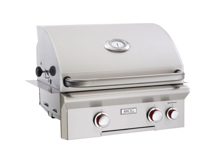 AOG "T" Series 24NBT Built-In Gas Grill with Rotisserie Backburner