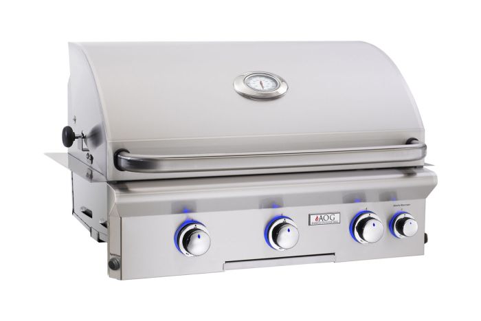 AOG "L" Series 30NBL Built-In Gas Grill with Rotisserie Backburner