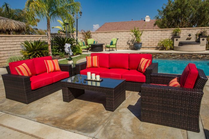 Aztec 4 Piece Sofa Set Barbeques Galore