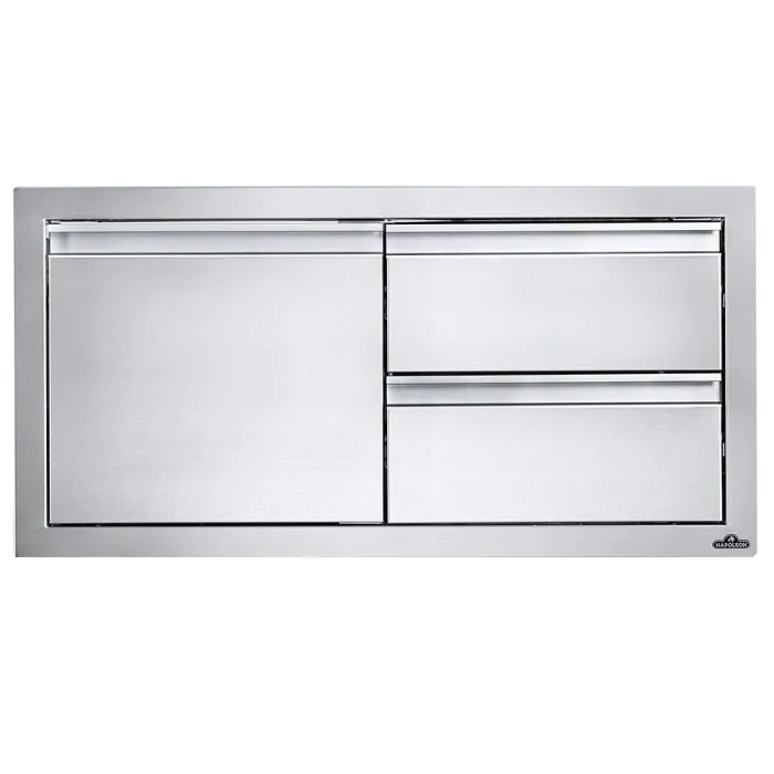Napoleon Single Door & Double Drawer Combo - Thumbnail 2