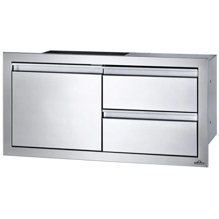 Napoleon Single Door & Double Drawer Combo