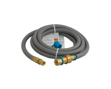 12 Ft. 3/8" Natural Gas Hose with Quick Release