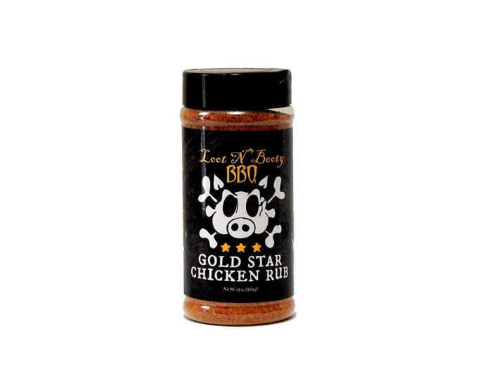 Loot N' Booty BBQ Gold Star Chicken Rub