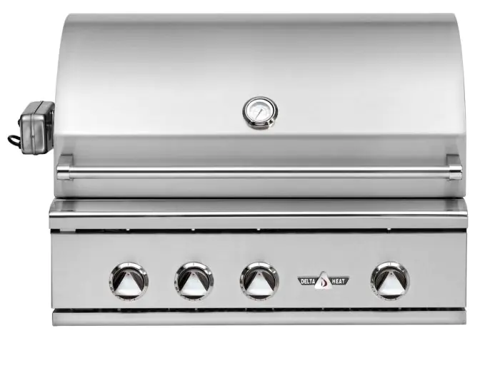 Delta Heat 32-inch 3-Burner Built-In Gas Grill - Natural Gas - DHBQ32G-DN