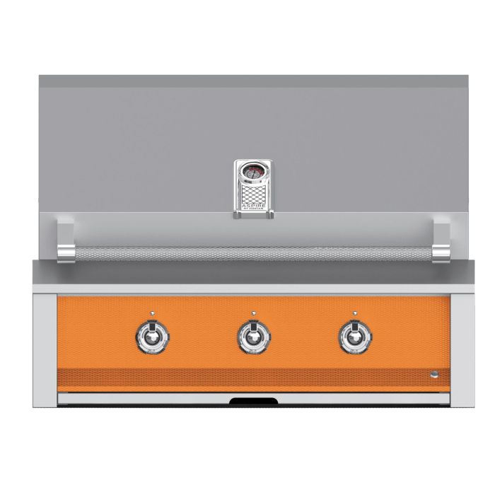 Hestan 36" Built-In Grill with U-Burner-Citra-Orange-Natural Gas