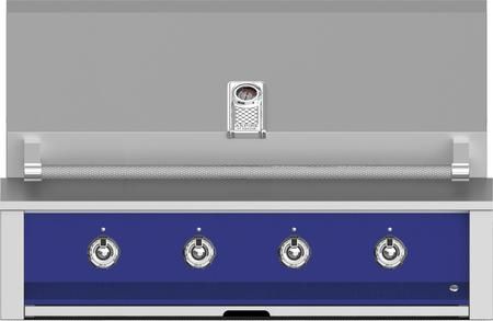 Hestan 42" Built-In Grill with U-Burner-Prince-Blue-Propane
