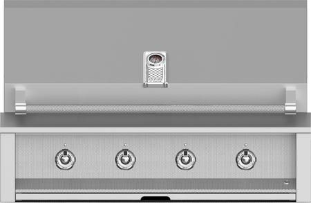 Hestan 42" Built-In Grill with U-Burner-Stainless Steel-Natural Gas